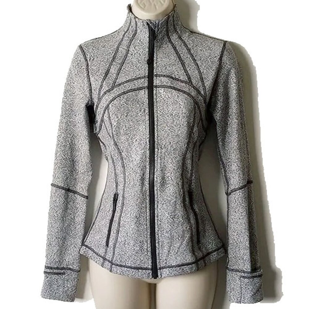 Lululemon Define Jacket 4 Gray Black